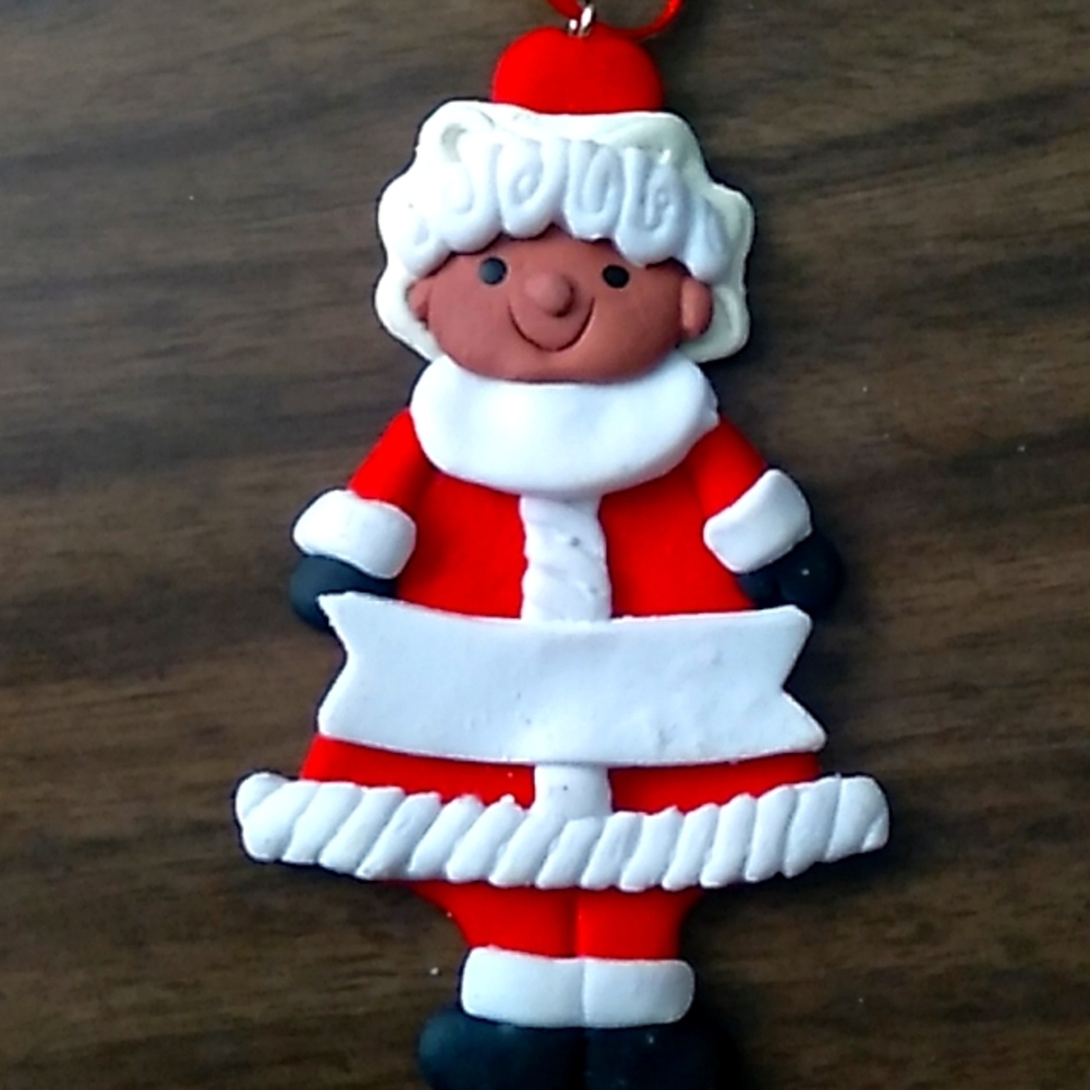 Mrs. Santa ornaments